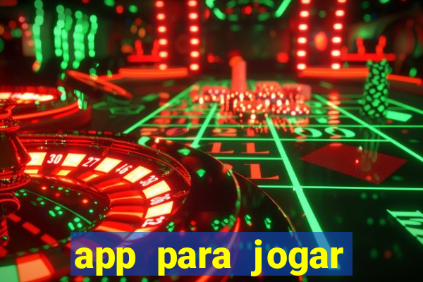 app para jogar jogo do bicho